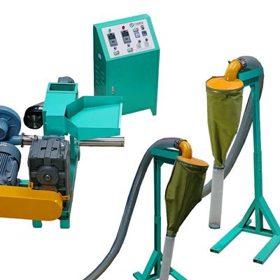 PVC Hdpe Geri Dönüşüm Peletleme İçin Ekstrüde Plastik Aglomeratör Makinesi