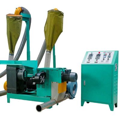 30kw PE PO PVC EVA PS PLA granülatörü için düşük sıcaklıklı plastik granülatör makinesi