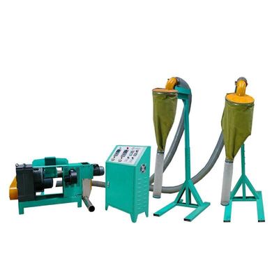 Toplu Malzemeler Plastik Granulatör Makinesi Küçük Ölçekli Plastik Kırıcı 19KW